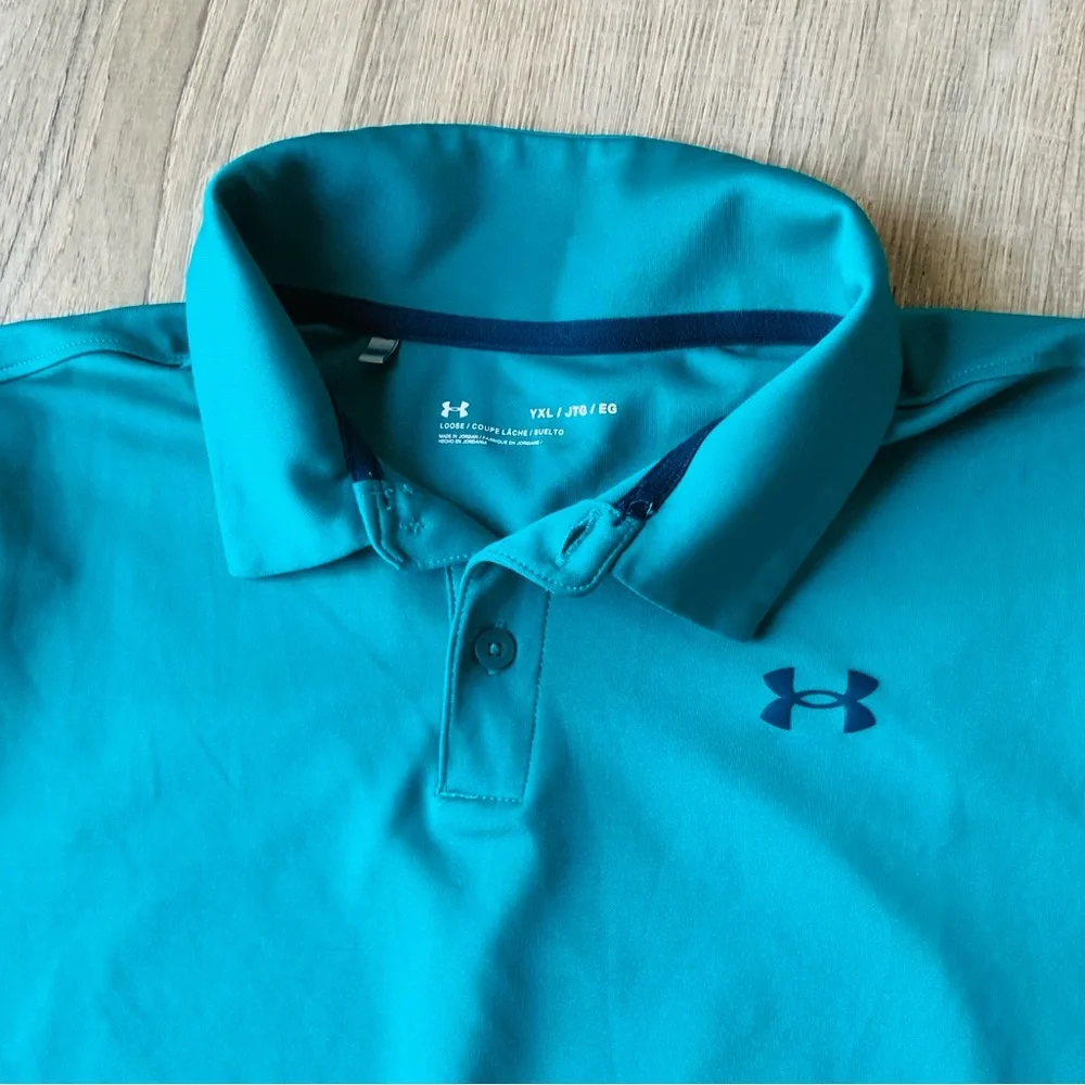 Under Armour Active Polo Shirt Boys Youth XL